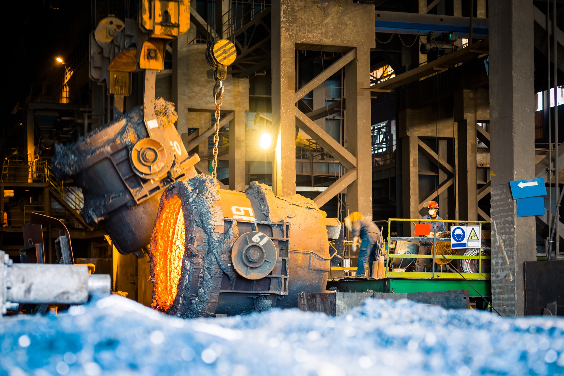 Copper processing facility at LXCO